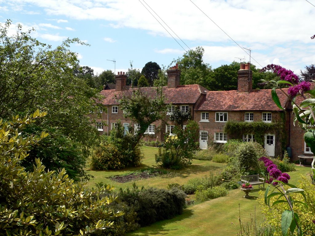 14, 13, 12, 11, 10 & 9 Ringshall Cottages, Ringshall, Hertfordshire by Frank Warner