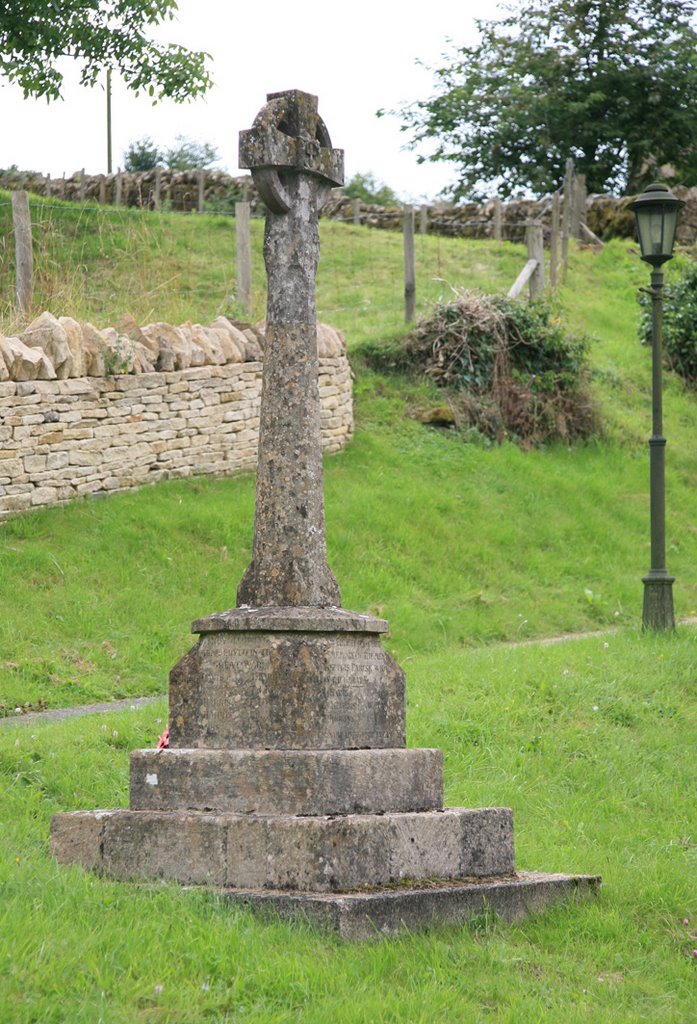 Compton Abdale War Memorial by Graham Martin