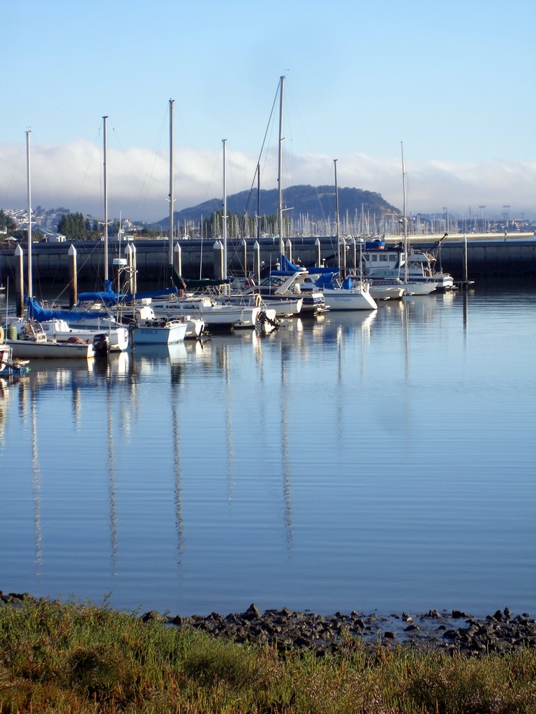 Oyster Point Marina by Jim Mansfield