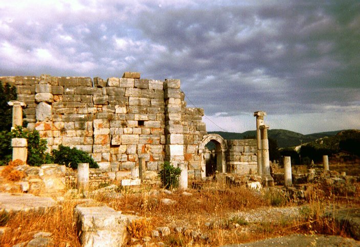 Small amphitheatre from outside, Ephesus by xhosaxhosa