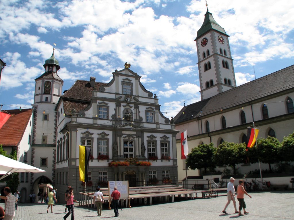 Wangen, Marktplatz by gerhardknoe