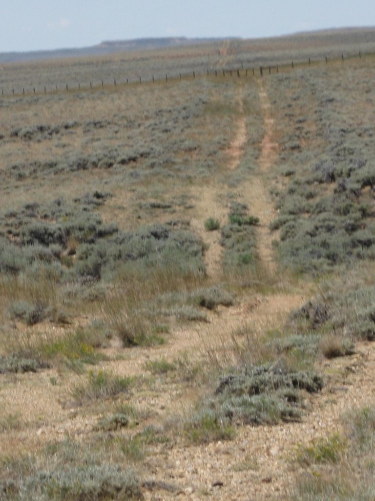 Oregon Trail south of South Pass off Hwy by BudinOK