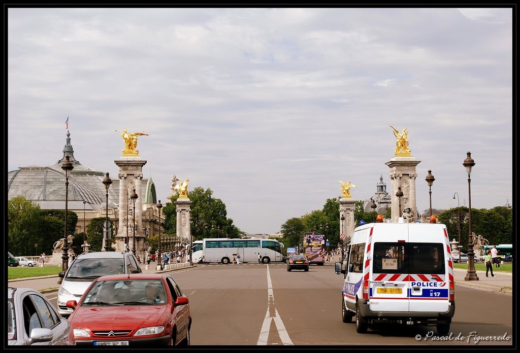 © dFP - Paris - Le Pont Alexandre III et le Grand Palais. by Pascal de Figuerredo