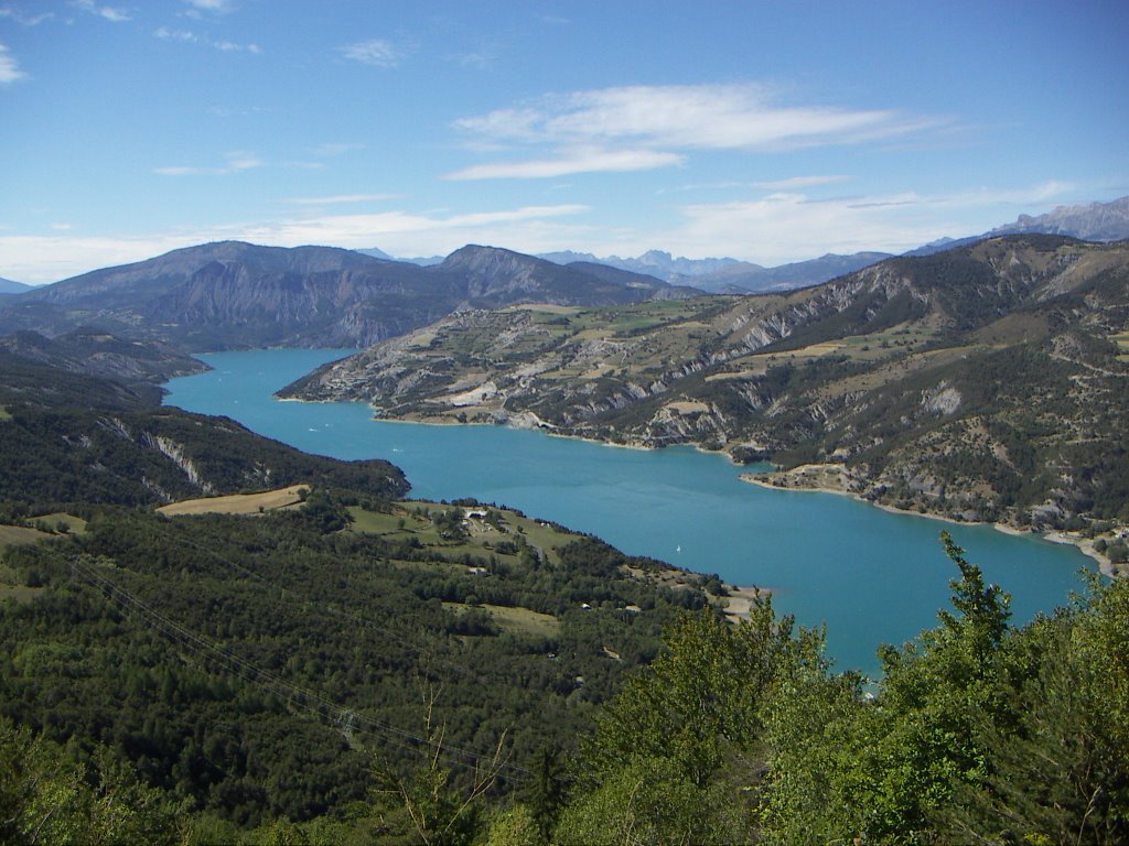 Lac de serre poncon by minciotti mauro