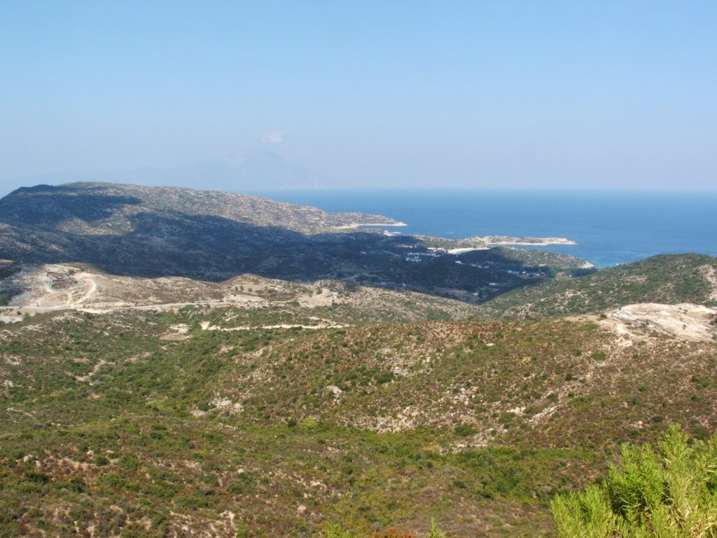 Kalamitsi látkép a Panorama Tavernától by haynau