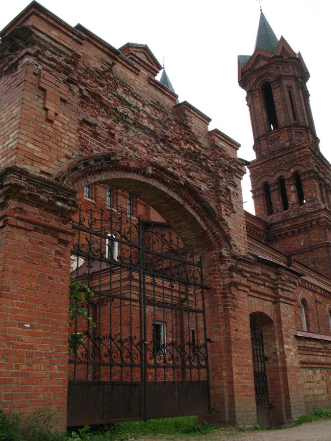 St. Barbara church in Viciebsk by Andrej Kuźniečyk