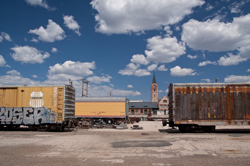 Union Pacific Repair Yard by Rip Tragle