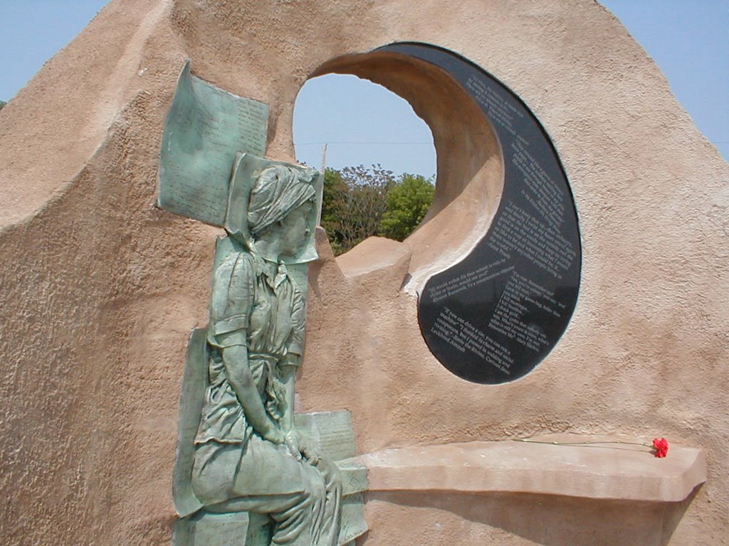 Veterans Memorial, Munster Indiana Korean War Monument by wayneo64