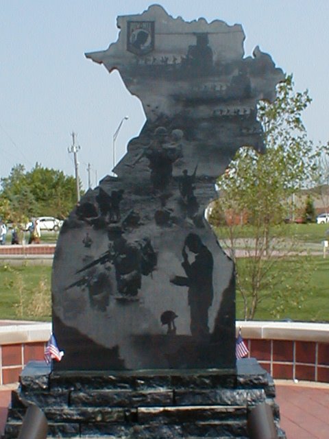 Veterans Memorial, Munster Indiana Vetiam Memorial by wayneo64