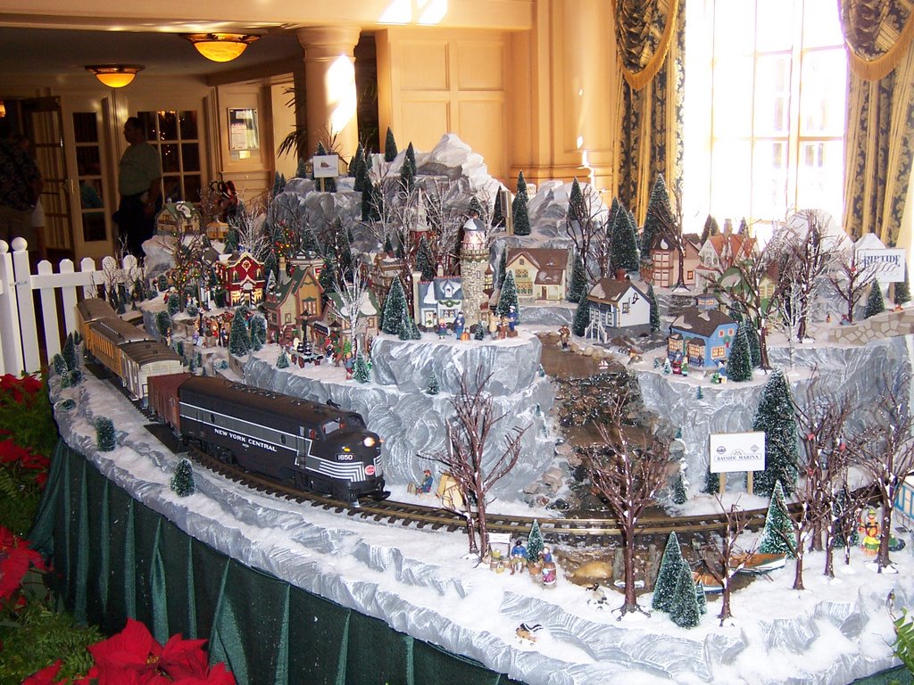 Disney_Yacht_Club_Christmas_Train by I_AM_A_FAN