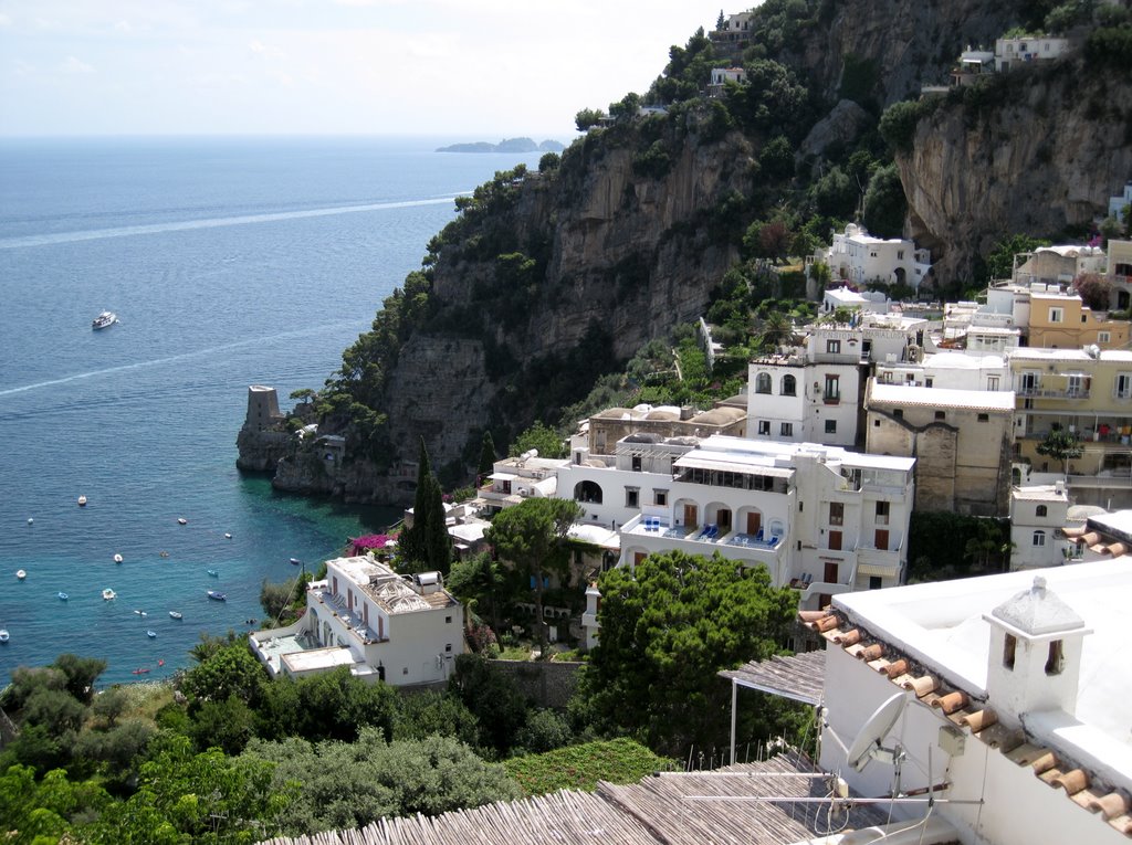 Western Positano Buildings by trukdotcom