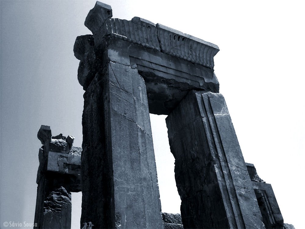 Portal de Xerxes - Persepolis - Iran by Sávio Sousa