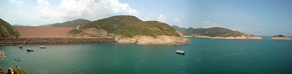 Panoramic view of East Dam from Po Pin Chau by RINGO928