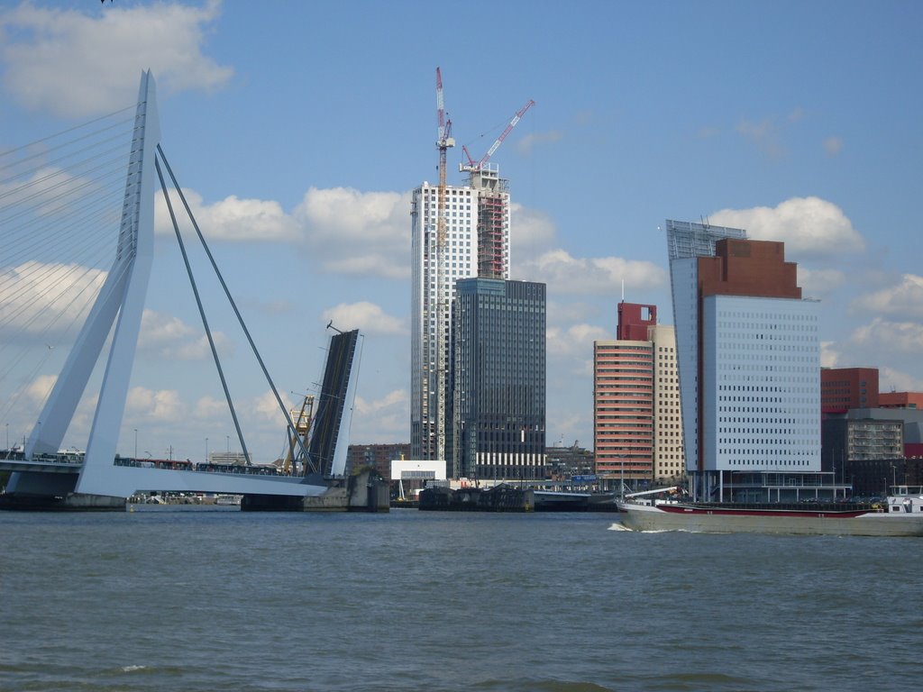 Rotterdam: skyline vanaf Westerkade by Plaas2