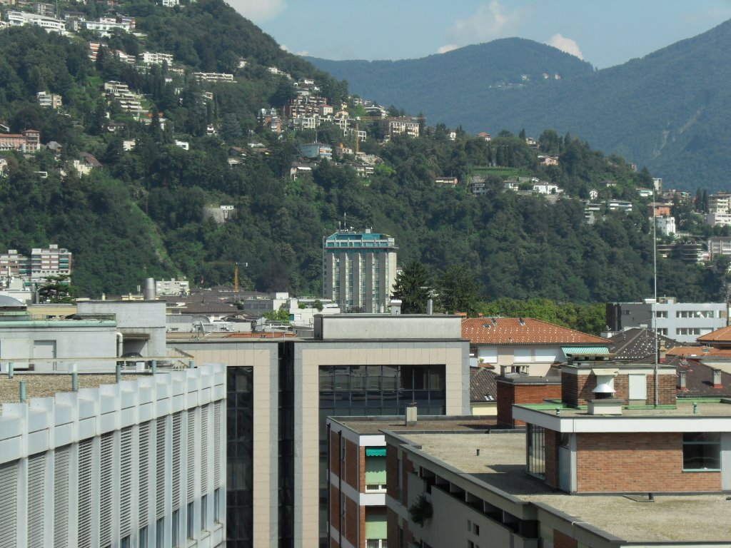 Vista cassarate pallazzo comunale by Giuseppe Baratta