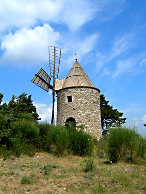 Moulin de Montfuron by Heinz Schneider