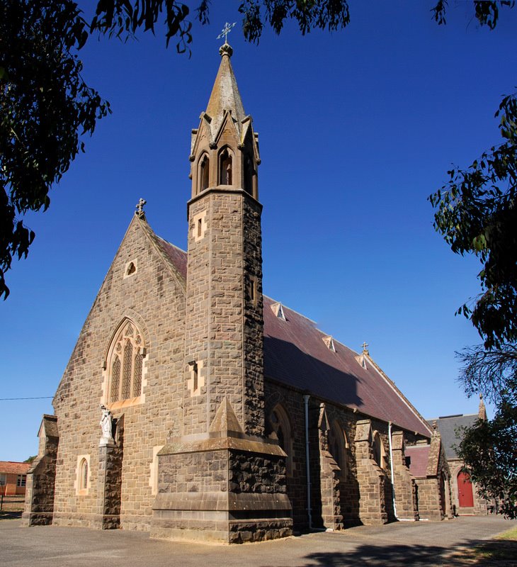 Creswick Catholic Church by James Mead