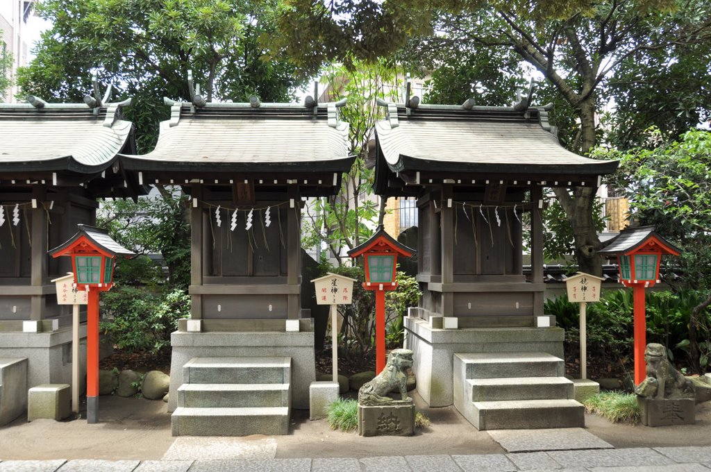 Hoshi-Jinja, Ubagami-sha 星神社、姥神社 (2009.07.25) by k.takita