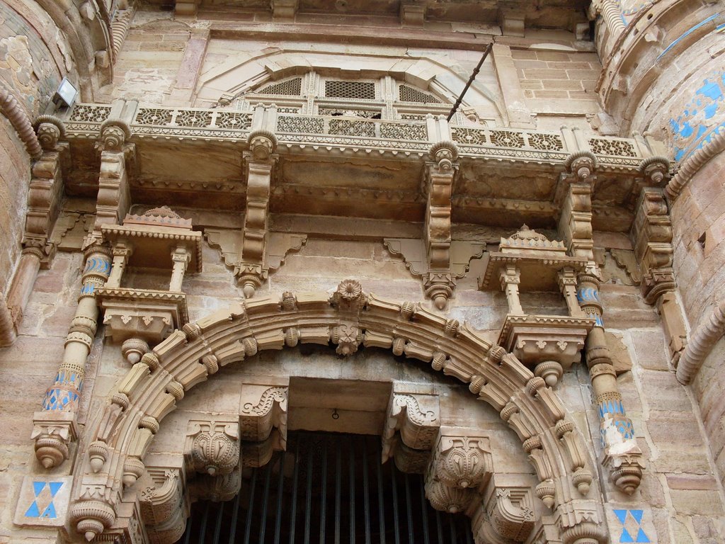 Entrance to the gwalior fort by saffronlogic