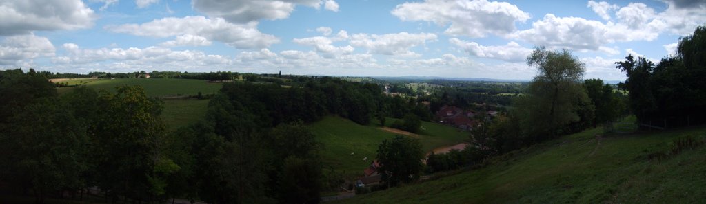 Panorama d'Iguerande by Max Brocel