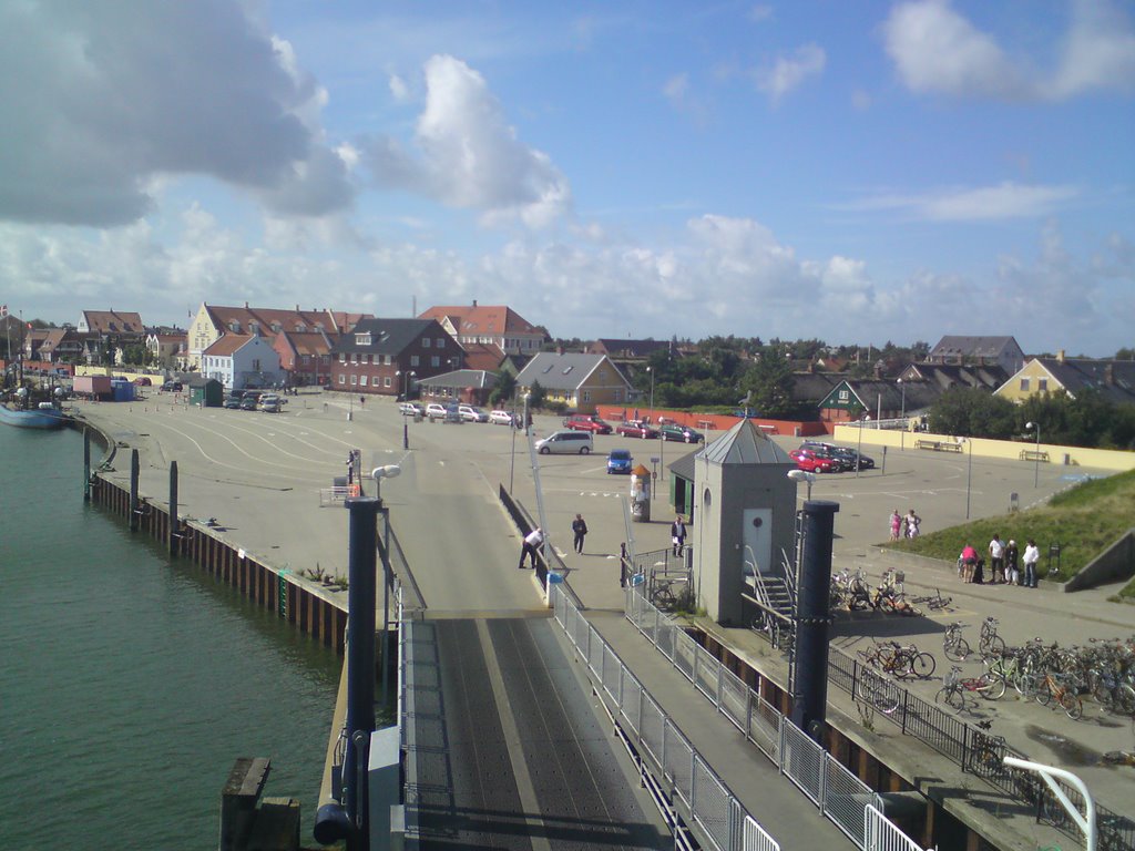 Nordby havn på Fanø by Peter Due Mikkelsen