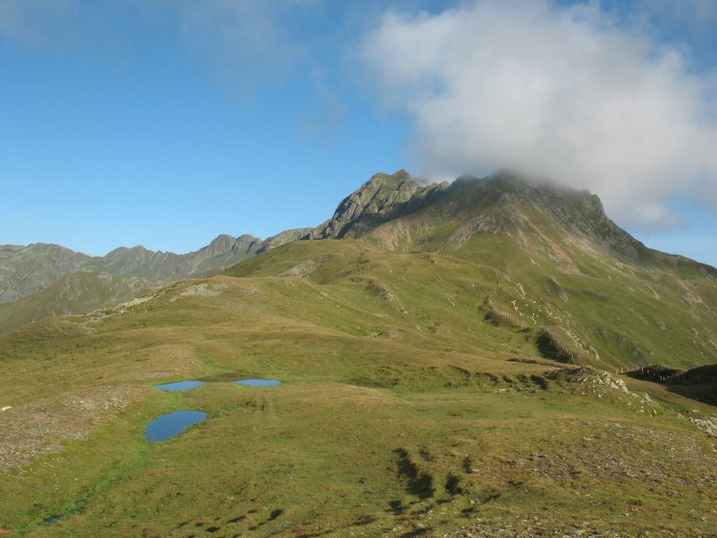 Der Salzkofel mit Wolkenhaube by Norbert Steinwendner