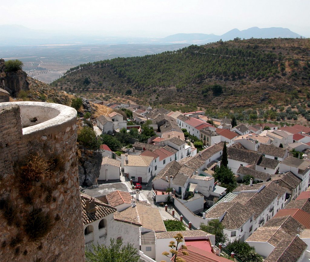 MOCLIN (Provincia de Granada). 2003. 02. Vista desde el castillo. by Carlos Sieiro del Nido