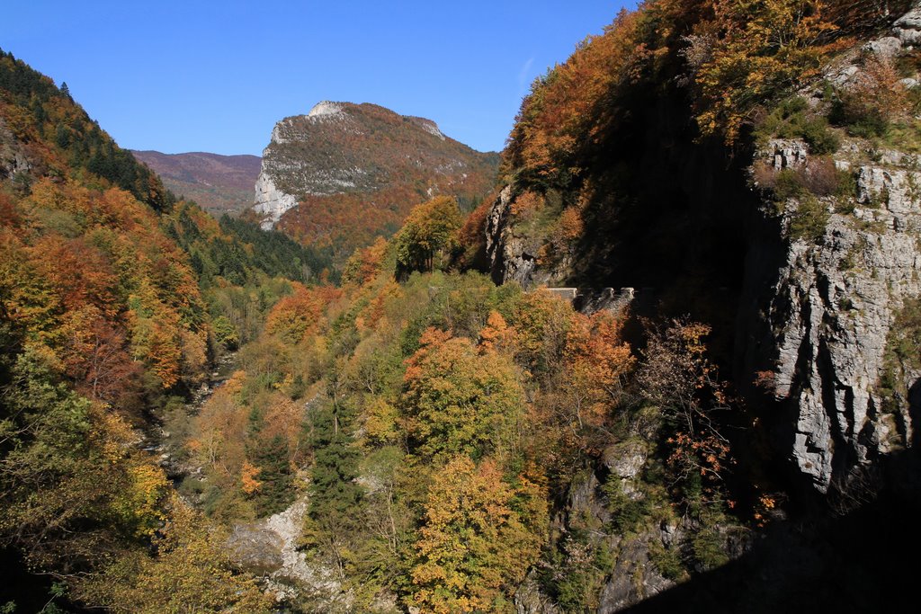 Gorges de la Bourne by Alain Boulanger