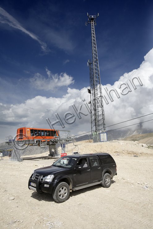 Second ski lift starts here.Alt:1985m. Davraz, Isparta, Turkey by A.Hekimhan