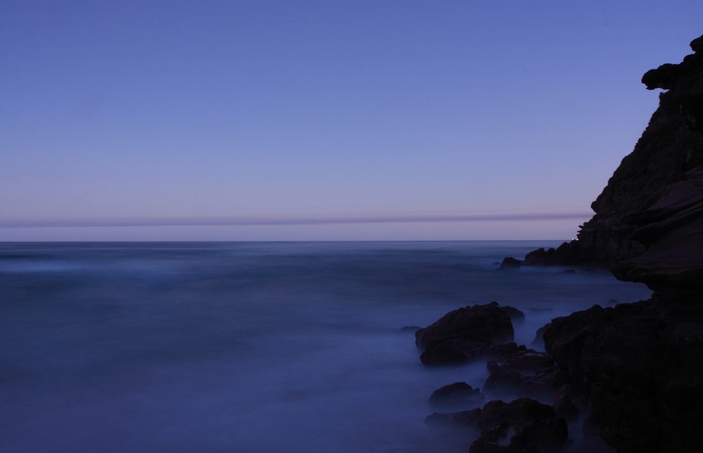 Dusk & Rocks by Andywizma