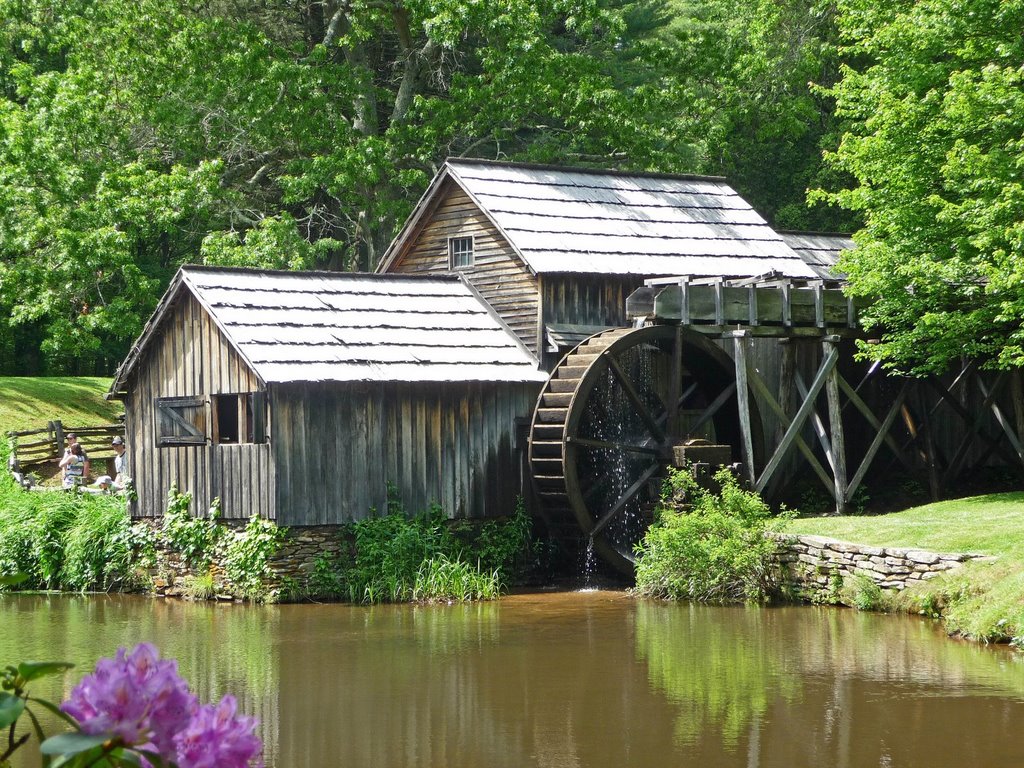 Mabry Mill VA by jan spoelstra