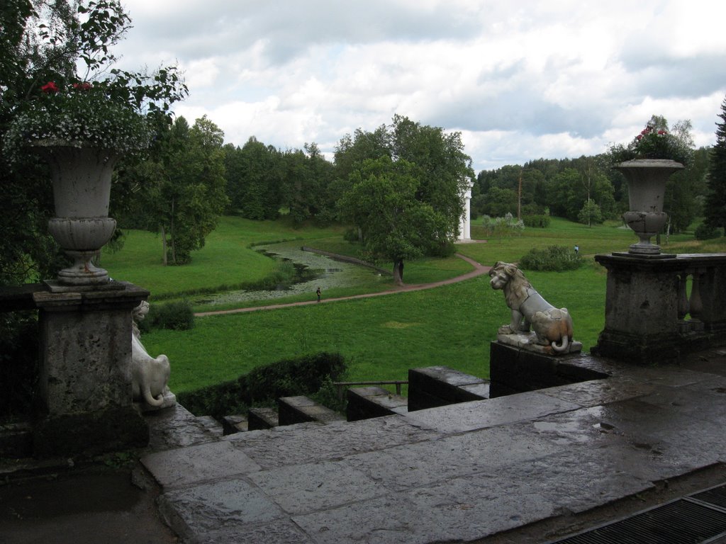 Львы на Большой Каменной Лестнице/Lions on Big Stone Ladder by vseslav_lis