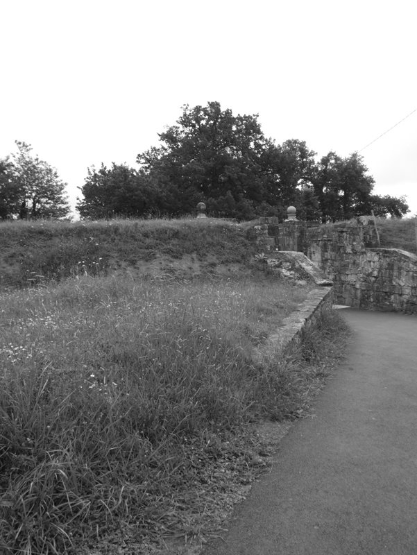 Chemin pour accéder au collège (citadelle) by Marina.S