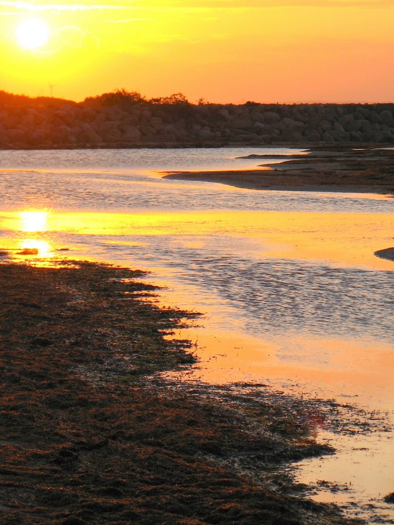 The sunrise near Copenhagen by Viktor Herman