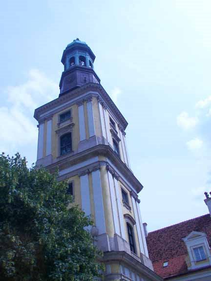 Trzebnica church angle by happycat420