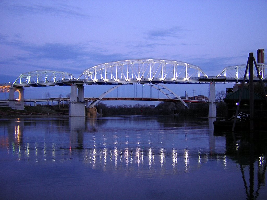 Cumberland River Nighfall by Mike Byrd