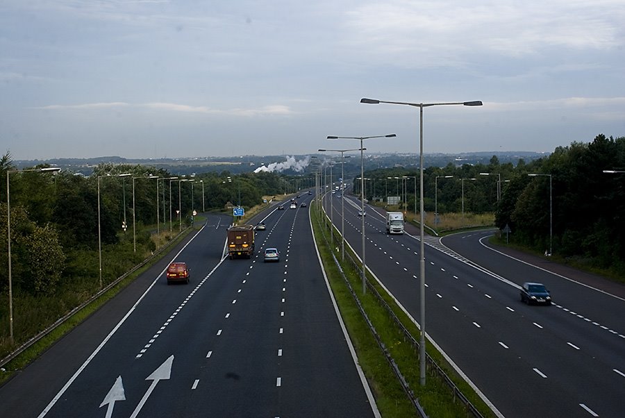 Skelmersdale_autostrada M-58 by tadeusz dziedzina©