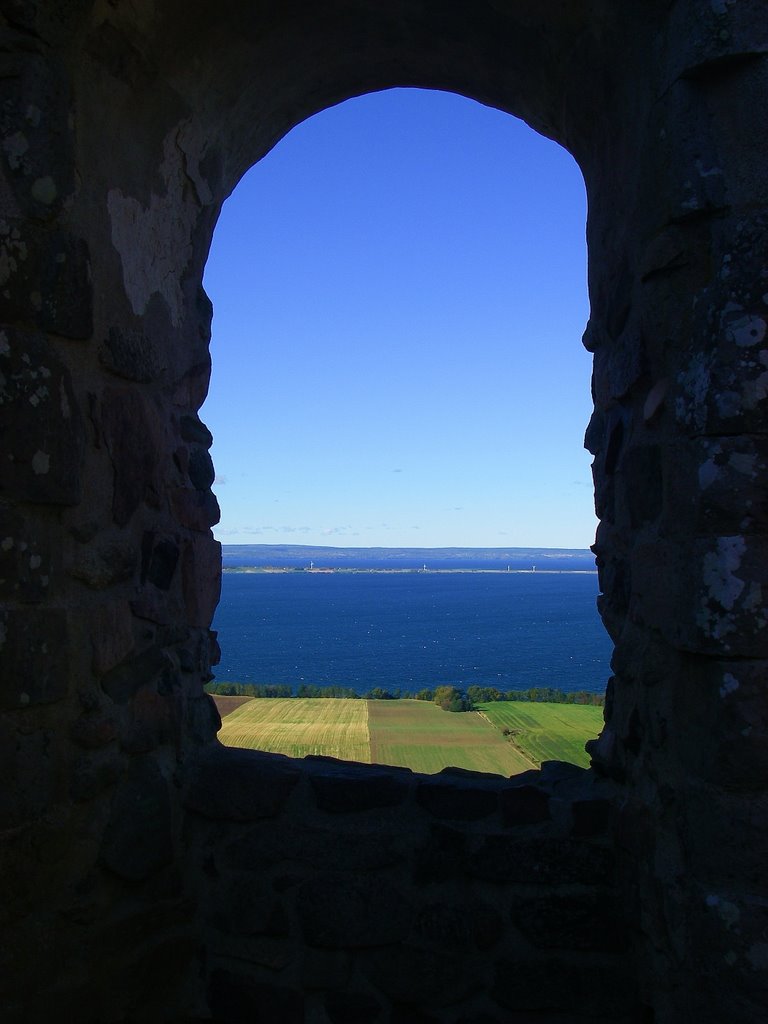 View from The Brahehus Castle/Вид на озеро by Gromchik13