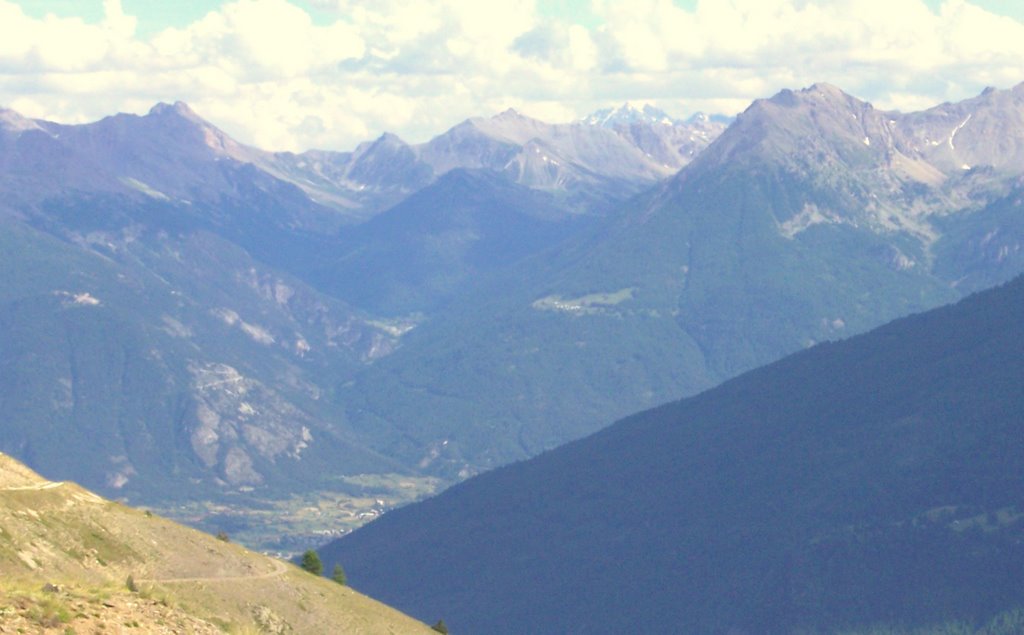 Les hauts de briançon depuis le col du granon by Mauriennelux