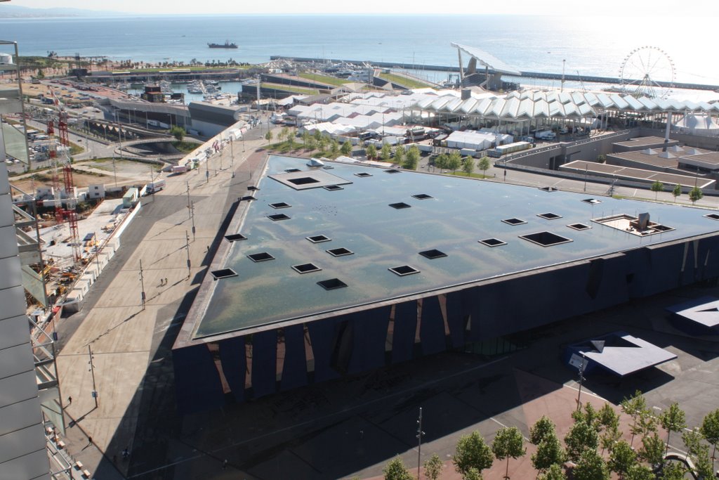 Forum Barcelona seen from princess Hotel by bloemelo