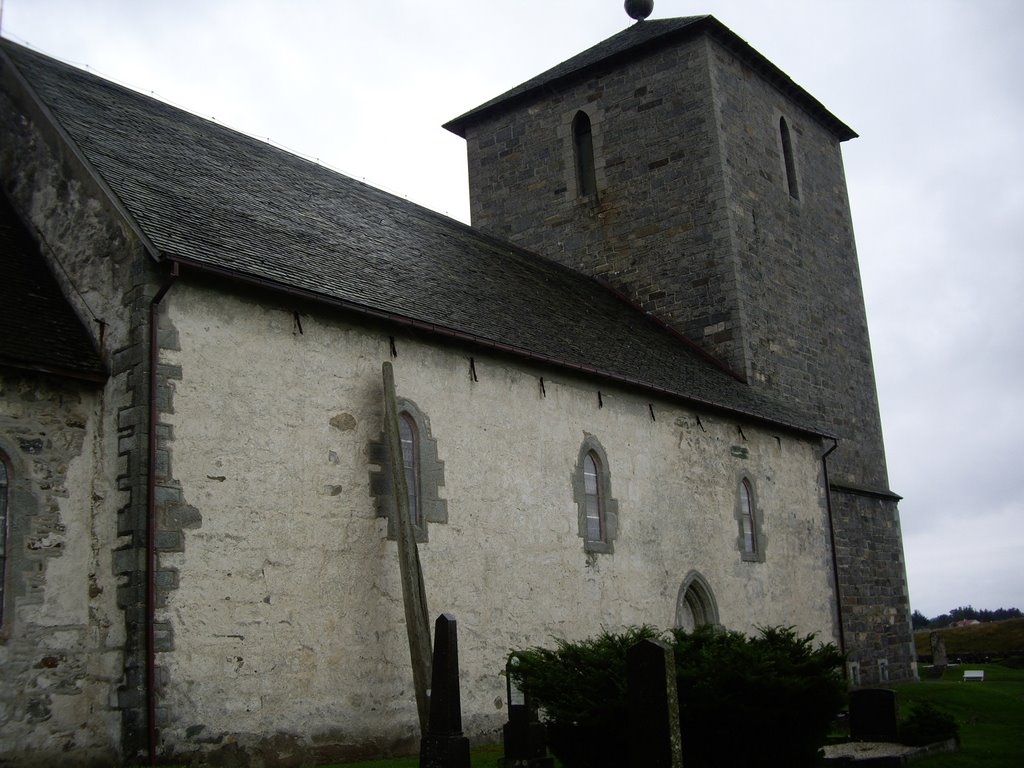 Olavskirche mit berühmten Stein by MunichMike