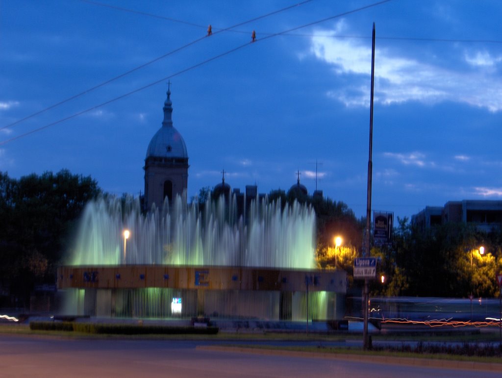 Cardinal Point Fountain by Caius Brindescu