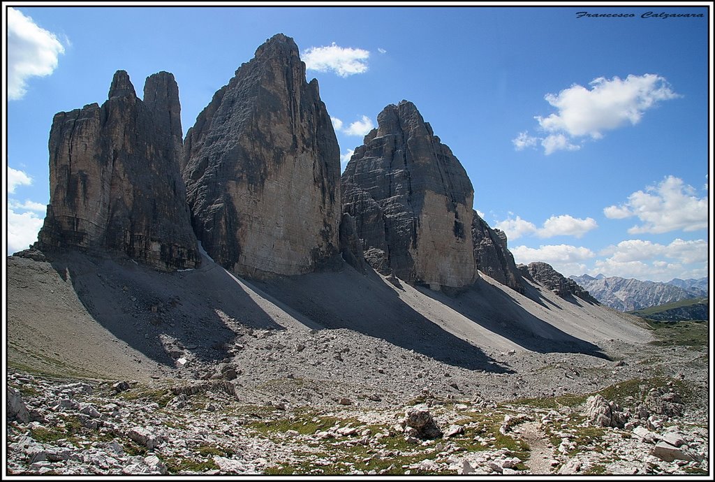 Tre Cime di Lavaredo by Francesco Calzavara