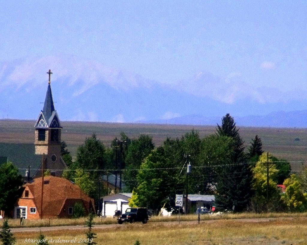 Lutheran Church at Westcliffe by mardrl