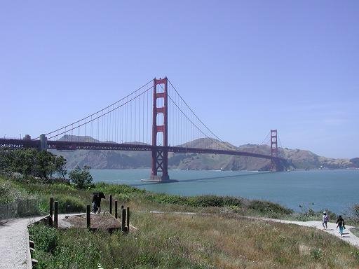 Nice View of Golden Gate Bridte by Patrique Malaise