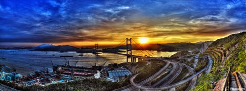 Tsing Ma Bridge by yukyuk909