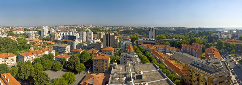 HF Fénix Porto Vista para a cidade by HF Hotéis Fénix