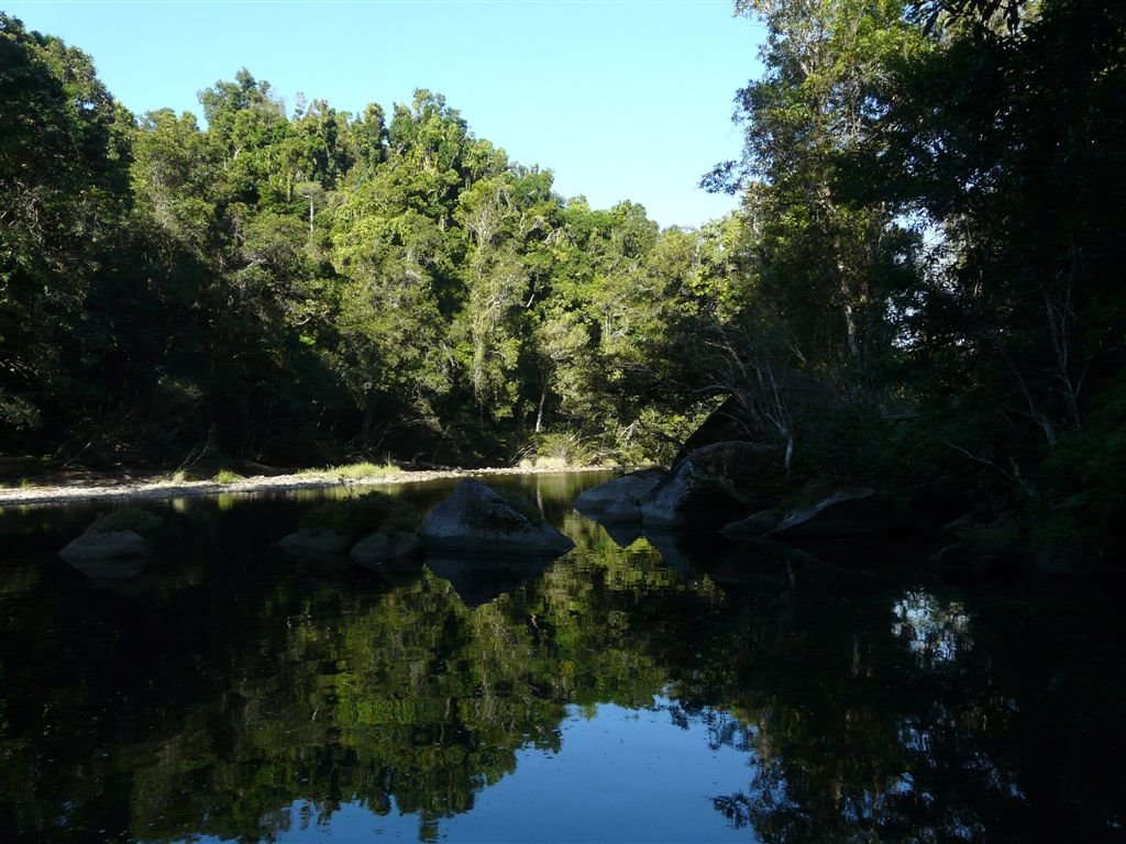 Babinda Creek just Downstream the Boulders by Gustel Homann