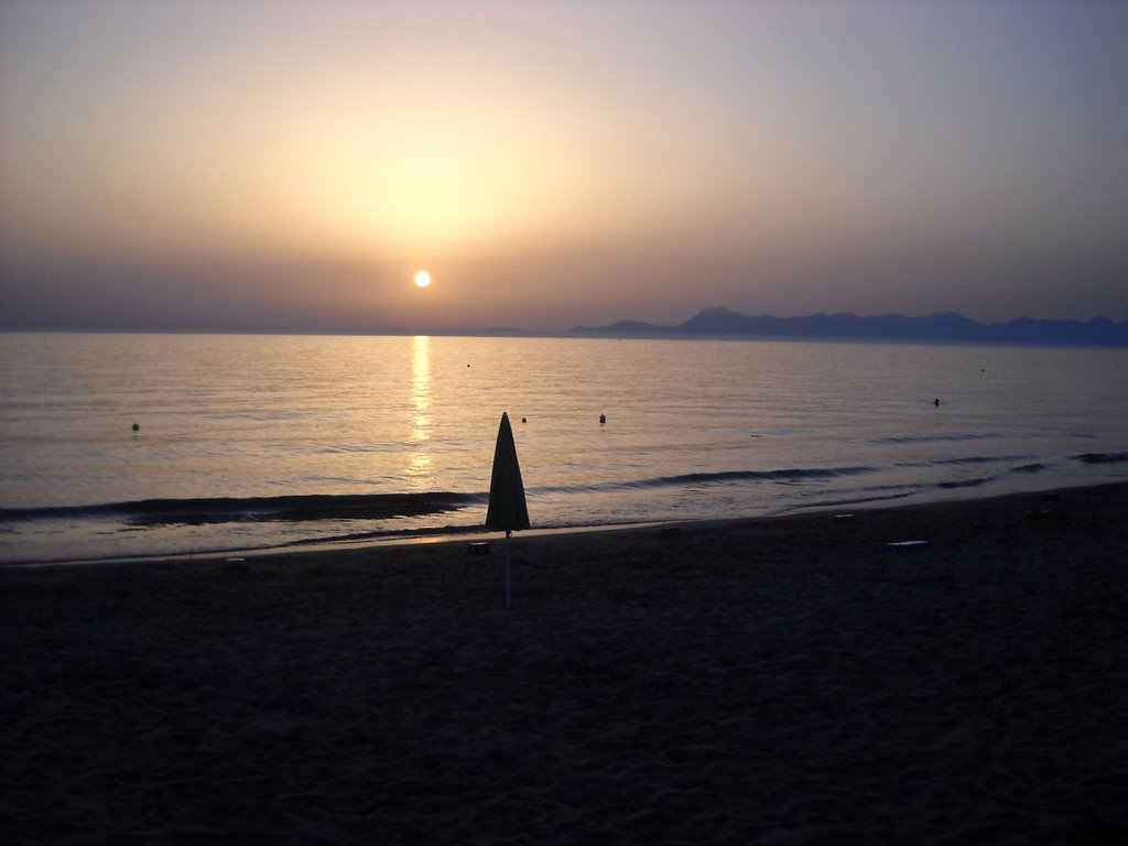 Agropoli - Tramonto dal lungomare San Marco - Luglio 2009 by The Red