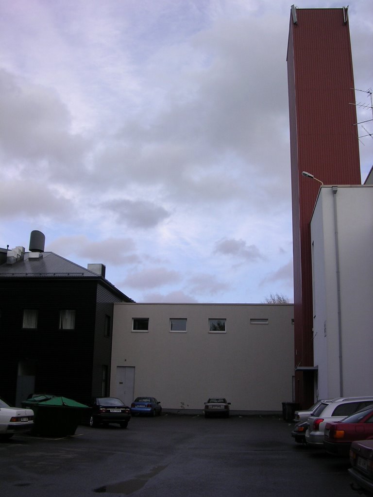 Parking place behind Tallinn-Väike business house by Aulo Aasmaa